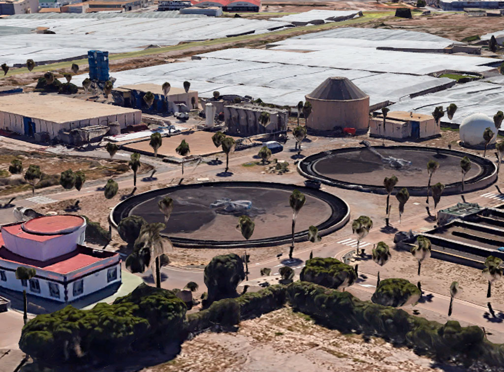 Ampliacion de la linea de tratamiento de lodos de la EDAR de Roquetas de Mar para la produccion de biogas, aprovechamiento energetico y tratamiento de digerido