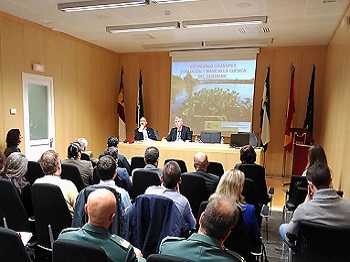 Jornadas Técnicas sobre Eichhonia crassipes en la Confederación Hidrográfica del Guadiana.