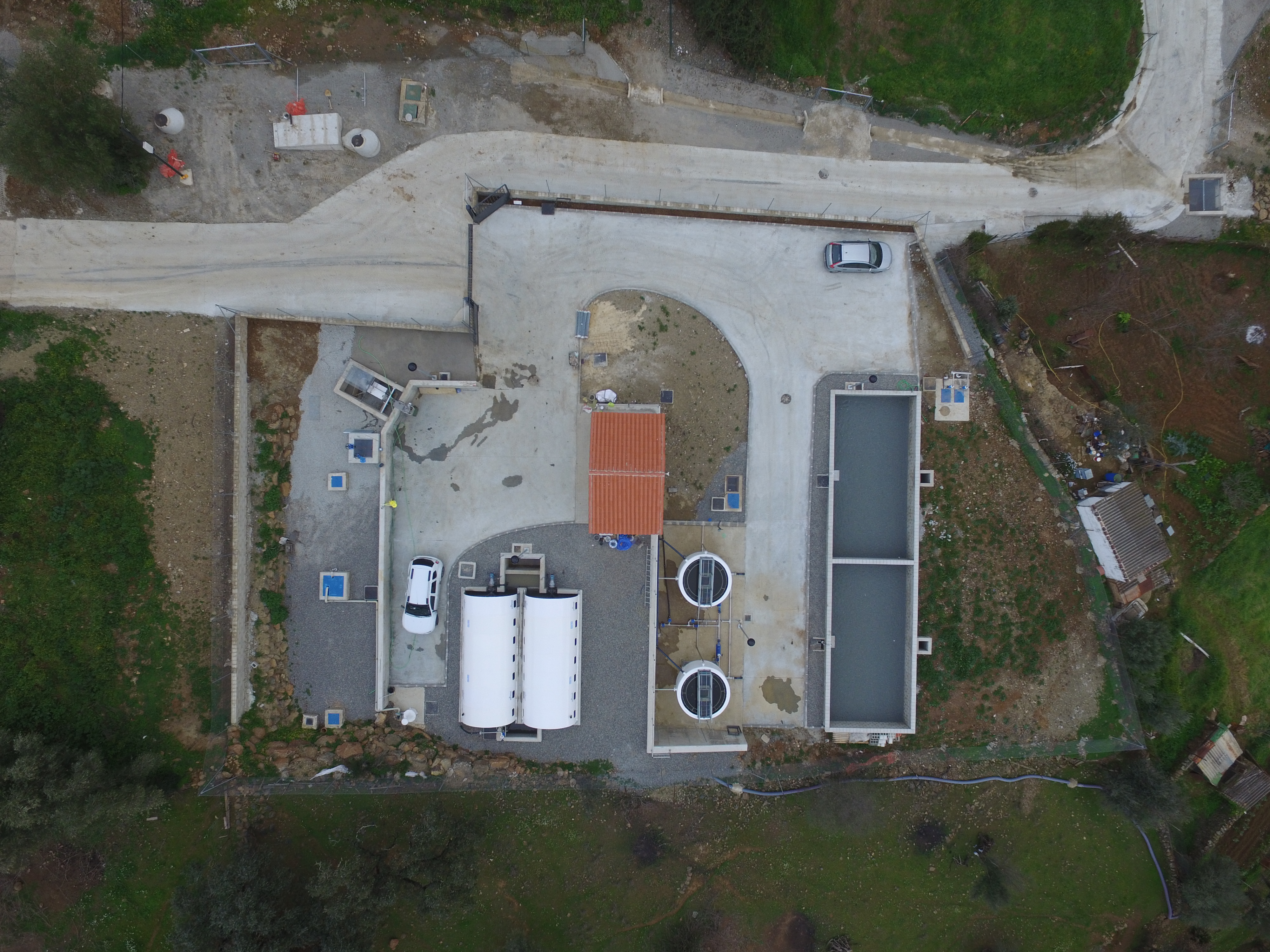 Vigilancia ambiental de las obras de concentración de vertidos y EDAR en Berrocal (Huelva)